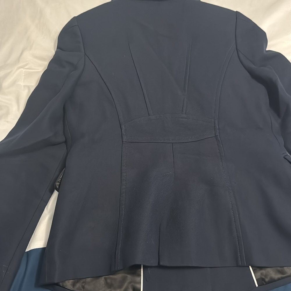Banana Republic Tailored Navy Peacoat Sz M - Picture 6 of 6